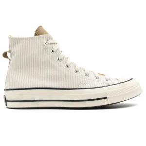 CONVERSE CHUCK 70 HICKORY STRIPE DESERT SAND