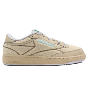 REEBOK CLUB C 85 VINTAGE FLEECE TAUPE