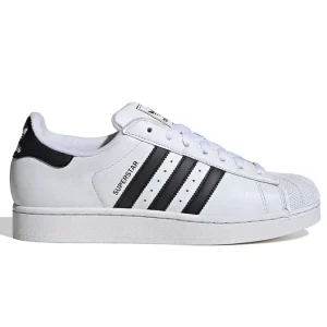 ADIDAS SUPERSTAR II BLANCAS BANDAS NEGRAS