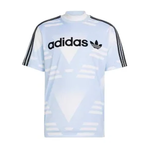 CAMISETA ADIDAS SPONSORED JERSEY BLANCO AZUL
