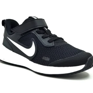 Tenis Nike Revolution 5 BQ5672003 Negro/Blanco-Niños
