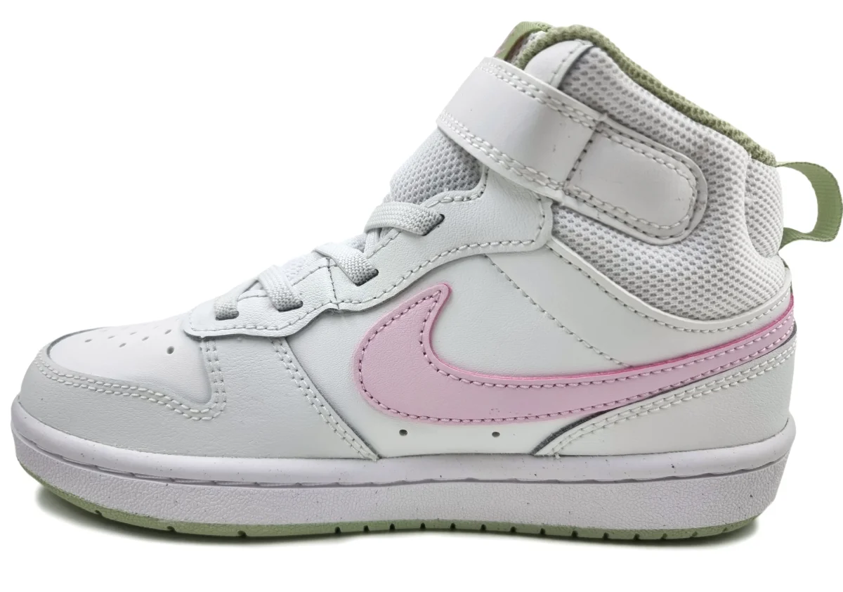 Tenis Nike Court Borough Mid 2 Para Niñas CD7783111 - Imagen 3