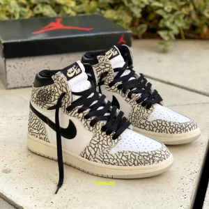 Jordan 1 High OG "White Cement"