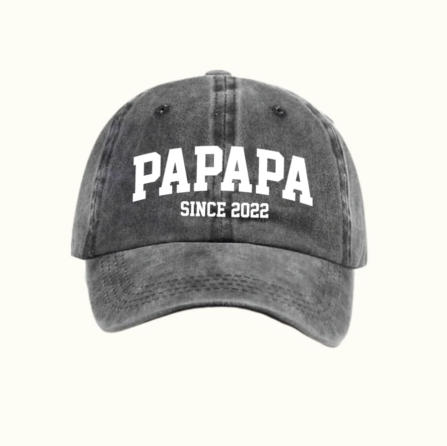 Gorra vintage Nombre since año personalizado