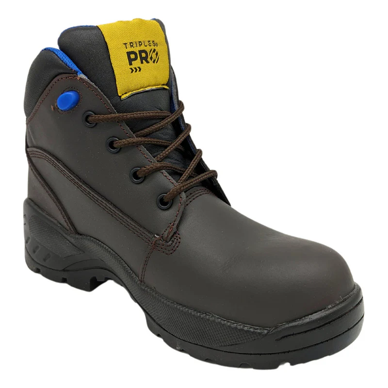 Botas Hombre Dieléctrica Casquillo Cafe Moka Triples 415 - Imagen 3
