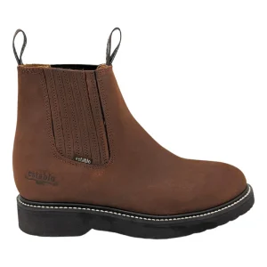 Botas Establo 501 Texanas Adulto Hombre Café Piel