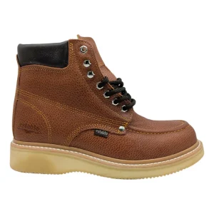 Bota De Trabajo Industrial Establo 513 Piel Miel -hombre