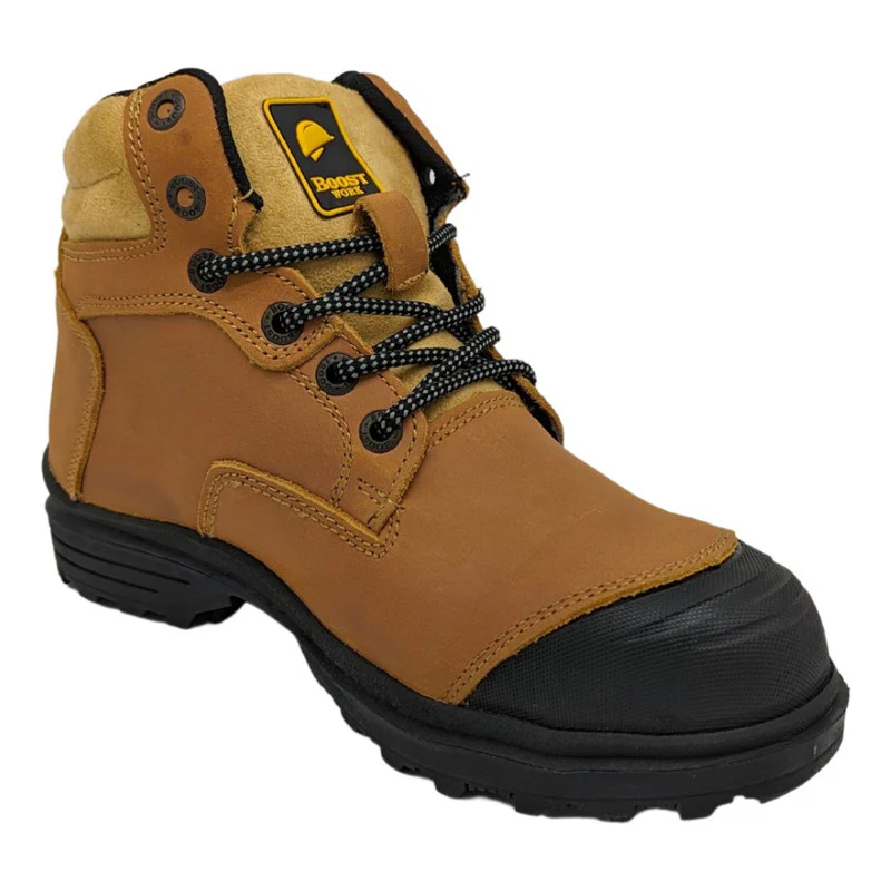 Botas Para Trabajo Hombre Boost Miel 401g01n Casquillo Acero - Imagen 3