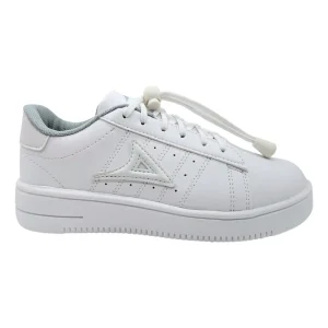 Tenis Niño Pirma 5074 Escolares Casual Blancos Tallas 18 Al 21