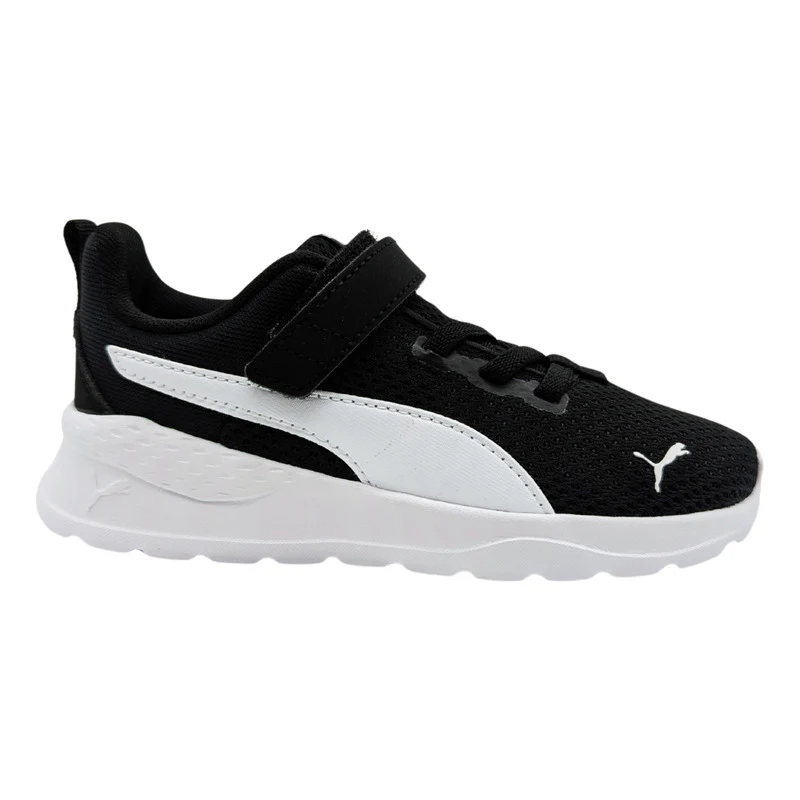 Tenis Niño Puma Anzarun Lite Ac Inf 37201001 Textil Black- Infantil 11 Al 17.5 Mex - Imagen 2