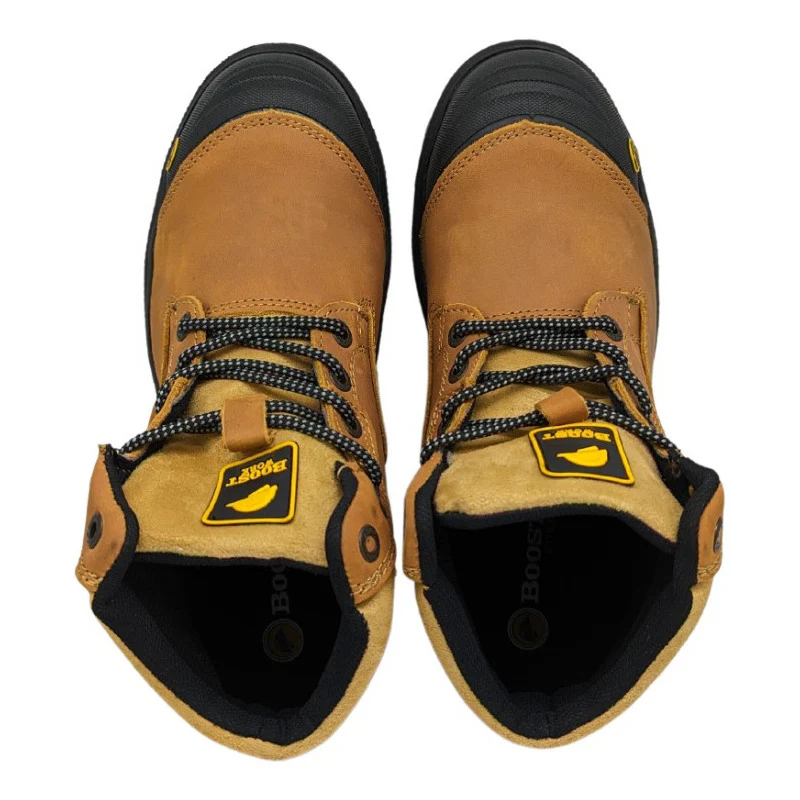 Botas Para Trabajo Hombre Boost Miel 401g01n Casquillo Acero - Imagen 4