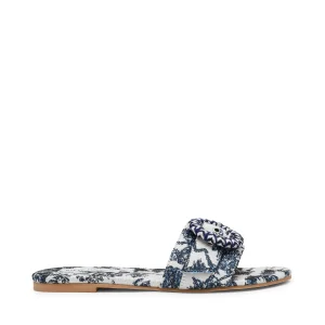 Sandalias planas Merla azul