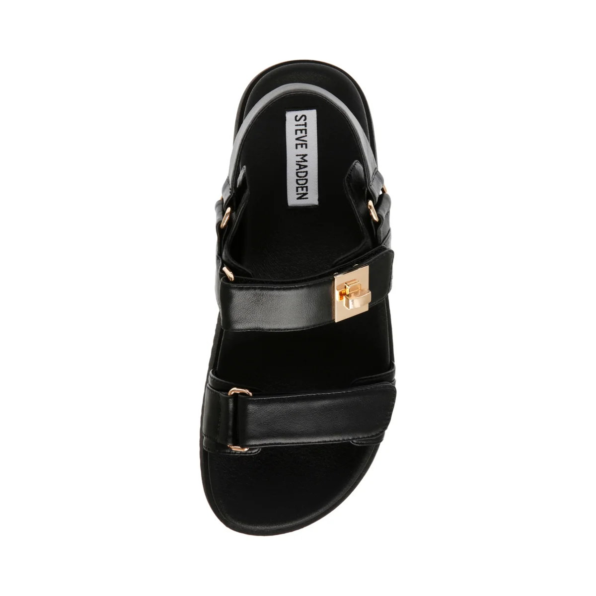 Sandalias planas Mona negras - Imagen 9