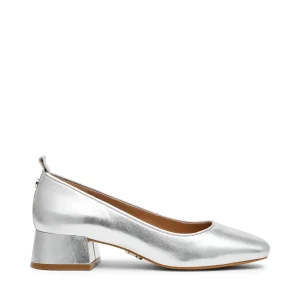 Tacones Stiletto Stunnah plateados