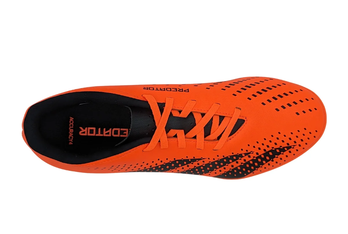 Tenis Adidas Predator Accuracy.4 TF Naranja Unisex GW4646 - Imagen 4