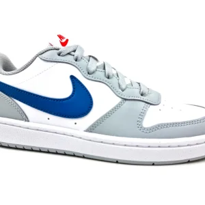 Tenis Nike Court Borough Low 2 BQ5448117 Gris/Blanco-Juvenil