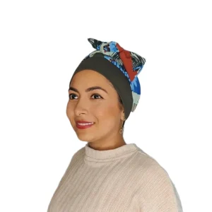 Turbante Amorosa lazo intercambiable tag turbantes