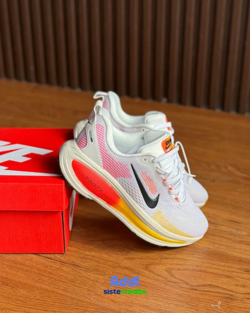 Nike Vomero 18 White/Orange - Imagen 3